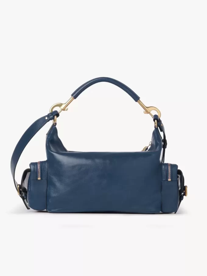 Borsa per macchina fotografica in pelle lucida Borsa per macchina fotografica in pelle lucida
