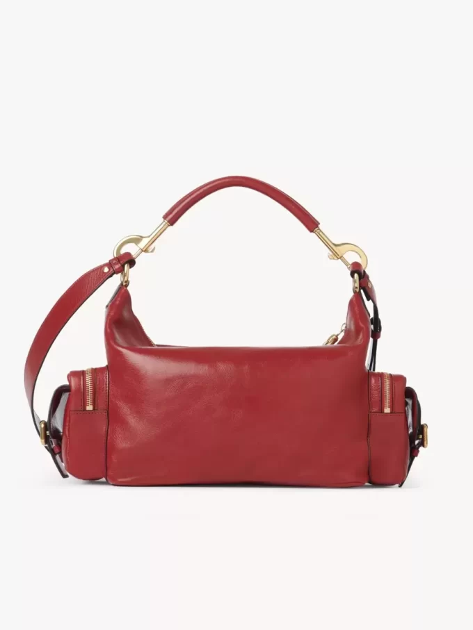 Borsa per macchina fotografica in pelle lucida Borsa per macchina fotografica in pelle lucida