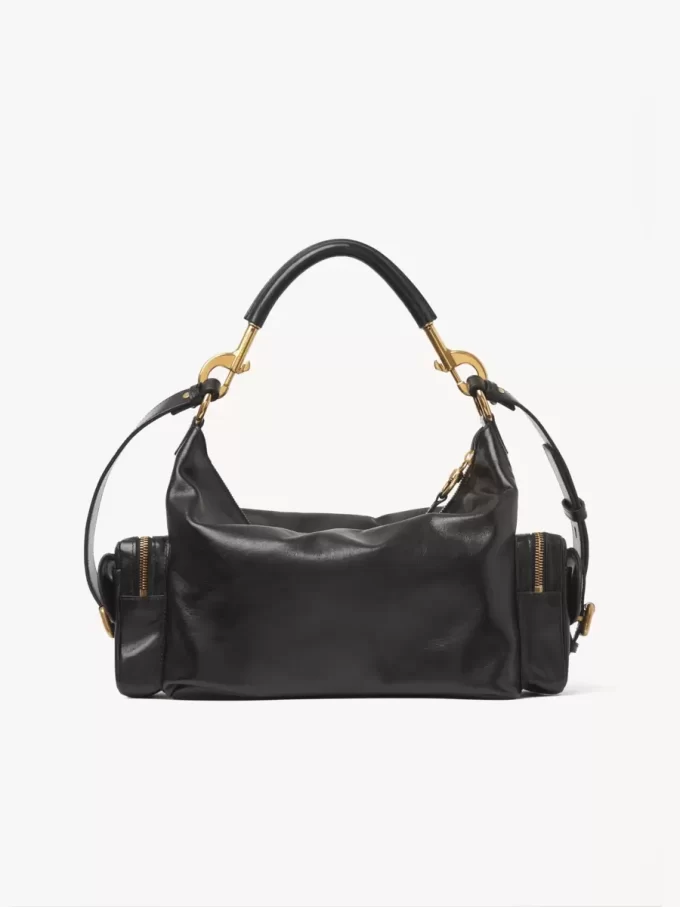 Borsa per macchina fotografica in pelle lucida Borsa per macchina fotografica in pelle lucida