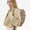 Borsa per macchina fotografica in pelle scamosciata Borsa per macchina fotografica in pelle scamosciata