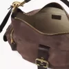 Borsa per macchina fotografica in pelle scamosciata Borsa per macchina fotografica in pelle scamosciata