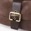 Borsa per macchina fotografica in pelle scamosciata Borsa per macchina fotografica in pelle scamosciata