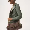Borsa per macchina fotografica in pelle scamosciata Borsa per macchina fotografica in pelle scamosciata