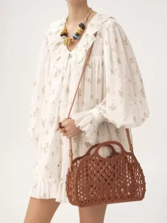 Borsa tote Chloé Cage in gelatina