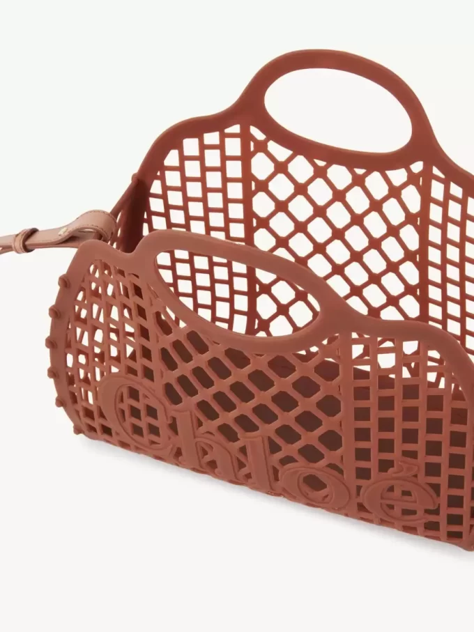 Borsa tote Chloé Cage in gelatina Borsa tote Chloé Cage in gelatina