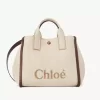 Borsa tote Chloé Carry in fibre effetto rafia Borsa tote Chloé Carry in fibre effetto rafia