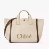 Borsa tote Chloé Carry in fibre effetto rafia Borsa tote Chloé Carry in fibre effetto rafia