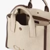 Borsa tote Chloé Carry in fibre effetto rafia Borsa tote Chloé Carry in fibre effetto rafia