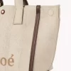 Borsa tote Chloé Carry in fibre effetto rafia Borsa tote Chloé Carry in fibre effetto rafia