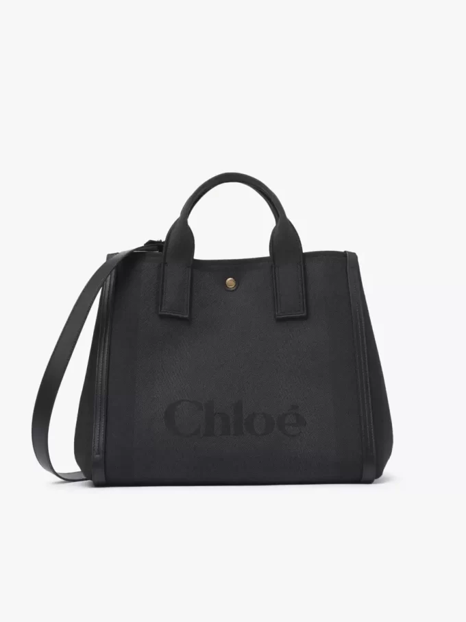 Borsa tote Chloé Carry in tela Borsa tote Chloé Carry in tela