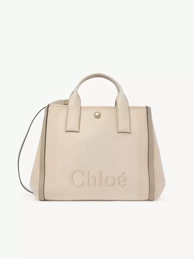 Borsa tote Chloé Carry in tela Borsa tote Chloé Carry in tela