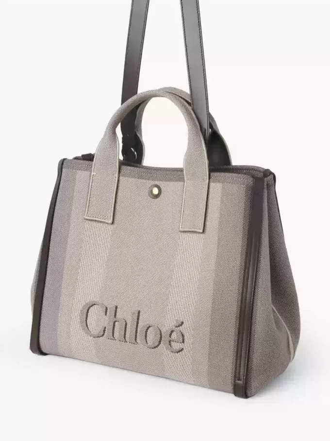 Borsa tote Chloé Carry in tela Borsa tote Chloé Carry in tela