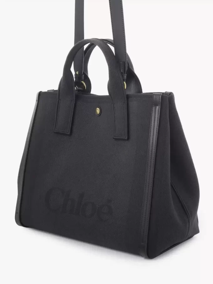 Borsa tote Chloé Carry in tela Borsa tote Chloé Carry in tela