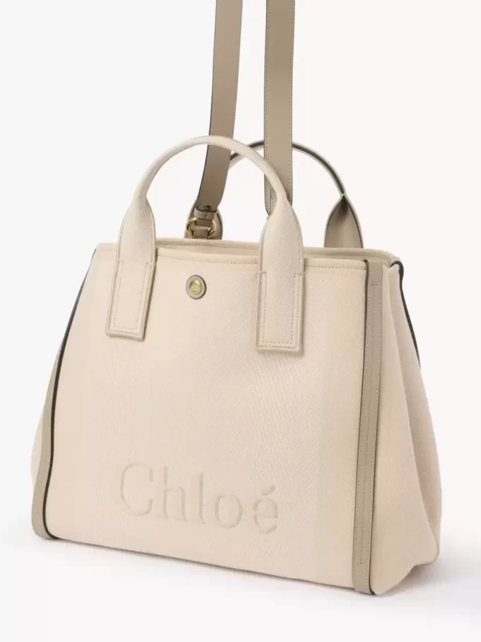 Borsa tote Chloé Carry in tela Borsa tote Chloé Carry in tela