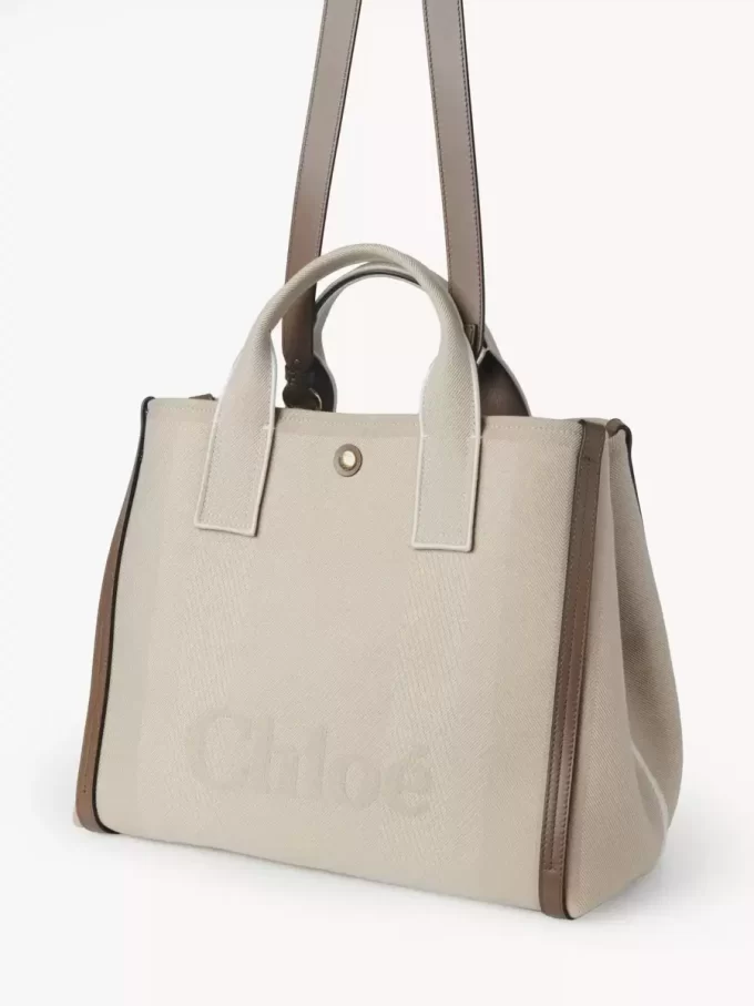 Borsa tote Chloé Carry in tela Borsa tote Chloé Carry in tela