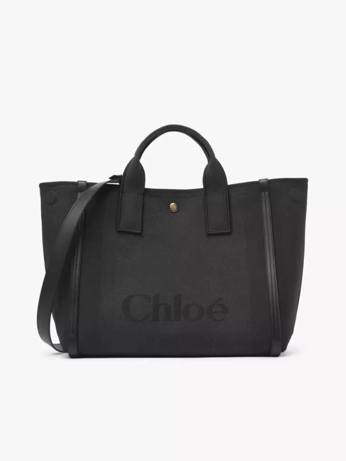 Borsa tote Chloé Carry in tela Borsa tote Chloé Carry in tela