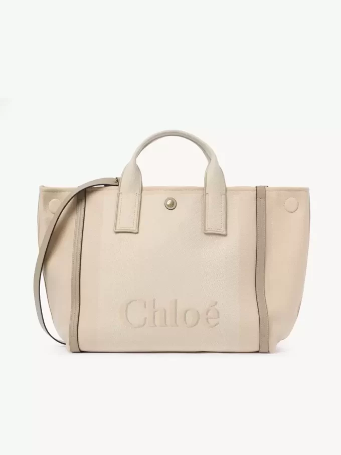 Borsa tote Chloé Carry in tela Borsa tote Chloé Carry in tela