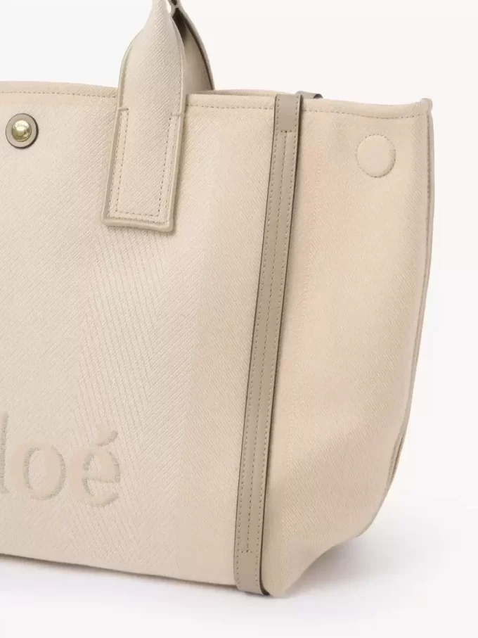Borsa tote Chloé Carry in tela Borsa tote Chloé Carry in tela