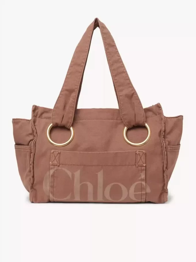 Borsa tote Chloé Plage in cotone Borsa tote Chloé Plage in cotone