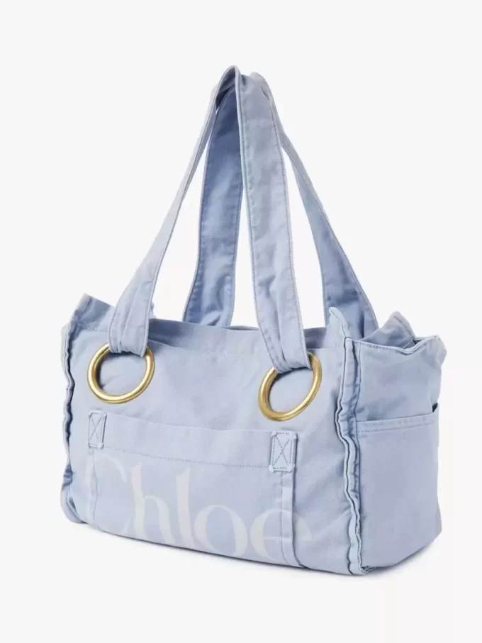 Borsa tote Chloé Plage in cotone Borsa tote Chloé Plage in cotone