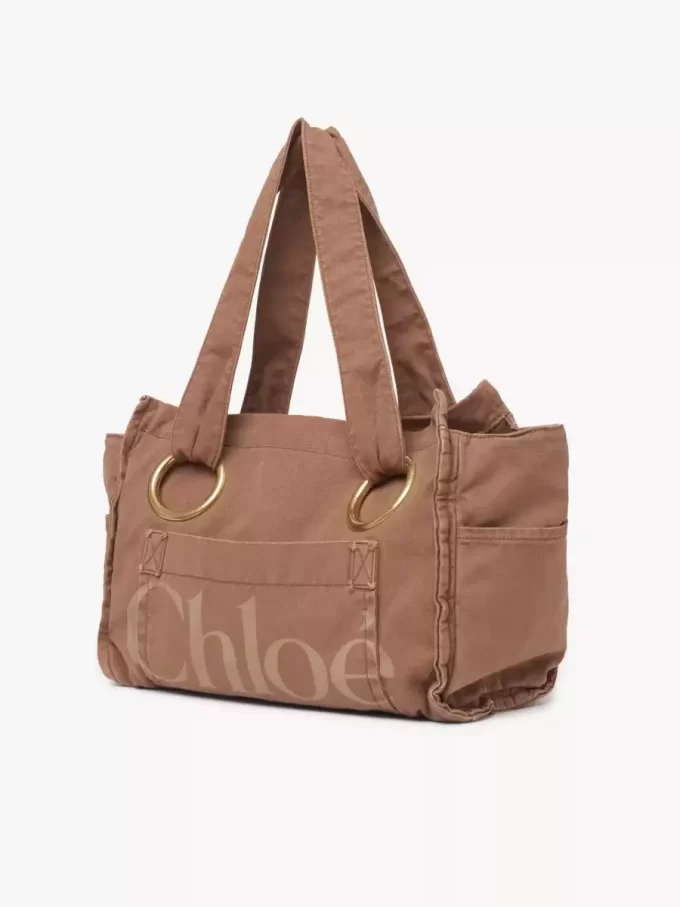 Borsa tote Chloé Plage in cotone Borsa tote Chloé Plage in cotone