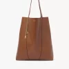 Borsa tote Chloé Spin grande in pelle martellata Borsa tote Chloé Spin grande in pelle martellata