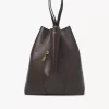 Borsa tote Chloé Spin grande in pelle martellata Borsa tote Chloé Spin grande in pelle martellata