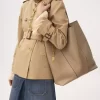 Borsa tote Chloé Spin grande in pelle martellata Borsa tote Chloé Spin grande in pelle martellata