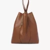 Borsa tote Chloé Spin grande in pelle martellata Borsa tote Chloé Spin grande in pelle martellata