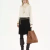 Borsa tote Chloé Spin grande in pelle martellata Borsa tote Chloé Spin grande in pelle martellata