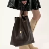 Borsa tote Chloé Spin grande in pelle martellata Borsa tote Chloé Spin grande in pelle martellata