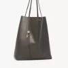 Borsa tote Chloé Spin grande in pelle martellata Borsa tote Chloé Spin grande in pelle martellata