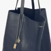 Borsa tote Chloé Spin grande in pelle martellata Borsa tote Chloé Spin grande in pelle martellata