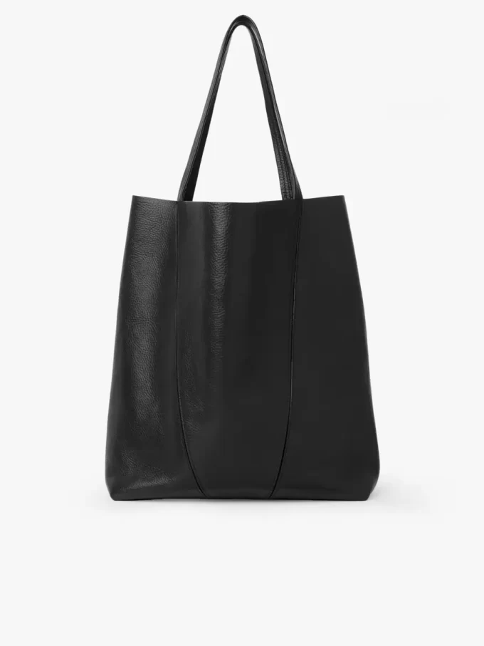 Borsa tote Chloé Spin grande in pelle martellata Borsa tote Chloé Spin grande in pelle martellata
