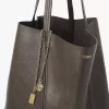 Borsa tote Chloé Spin grande in pelle martellata Borsa tote Chloé Spin grande in pelle martellata