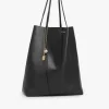 Borsa tote Chloé Spin grande in pelle martellata Borsa tote Chloé Spin grande in pelle martellata