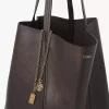 Borsa tote Chloé Spin grande in pelle martellata Borsa tote Chloé Spin grande in pelle martellata
