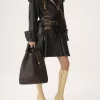 Borsa tote Chloé Spin grande in pelle martellata Borsa tote Chloé Spin grande in pelle martellata