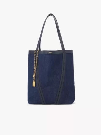 Borsa tote Chloé Spin in denim Borsa tote Chloé Spin in denim