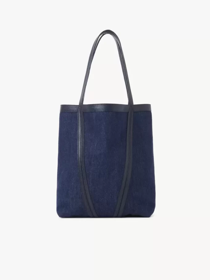 Borsa tote Chloé Spin in denim Borsa tote Chloé Spin in denim