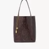Borsa tote Chloé Spin in pelle effetto pitone Borsa tote Chloé Spin in pelle effetto pitone