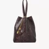 Borsa tote Chloé Spin in pelle effetto pitone Borsa tote Chloé Spin in pelle effetto pitone