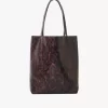 Borsa tote Chloé Spin in pelle effetto pitone Borsa tote Chloé Spin in pelle effetto pitone