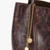 Borsa tote Chloé Spin in pelle effetto pitone Borsa tote Chloé Spin in pelle effetto pitone