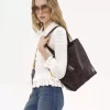 Borsa tote Chloé Spin in pelle effetto pitone Borsa tote Chloé Spin in pelle effetto pitone