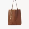 Borsa tote Chloé Spin in pelle martellata Borsa tote Chloé Spin in pelle martellata