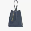 Borsa tote Chloé Spin in pelle martellata Borsa tote Chloé Spin in pelle martellata