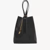 Borsa tote Chloé Spin in pelle martellata Borsa tote Chloé Spin in pelle martellata