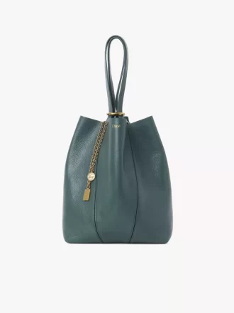 Borsa tote Chloé Spin in pelle martellata