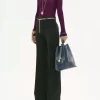 Borsa tote Chloé Spin in pelle martellata Borsa tote Chloé Spin in pelle martellata